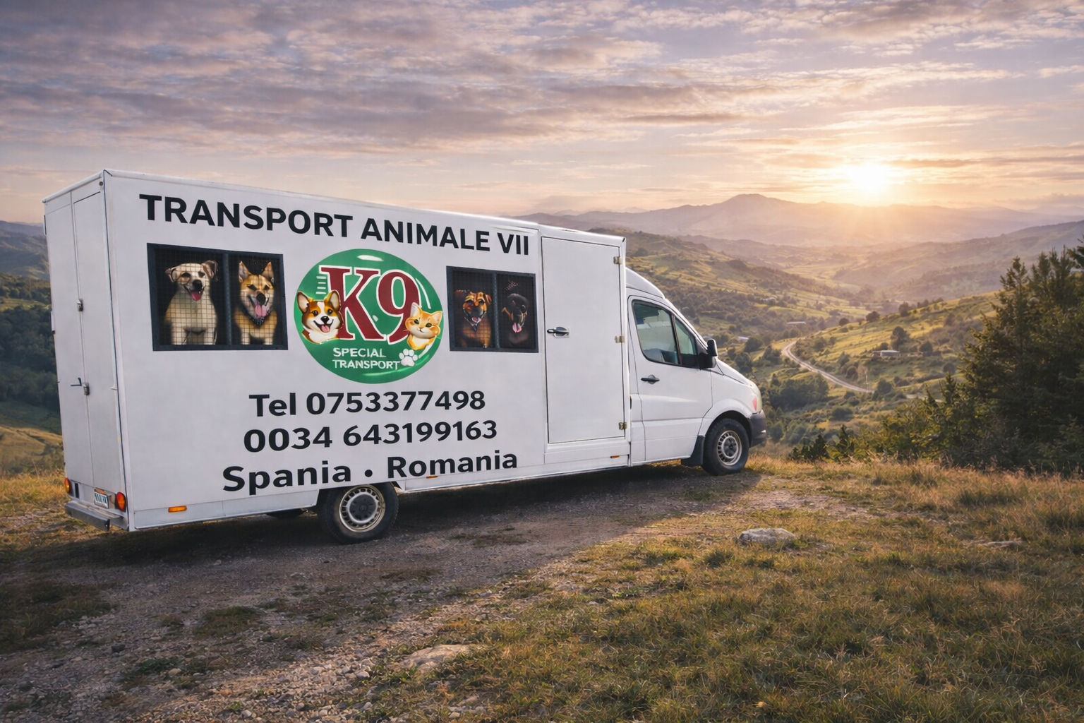 Camionnette transport animaux K9 Special Transport
